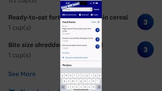 Easy WW hack Use the Weight Watchers app to filter a food search by points [upl. by Atiram]