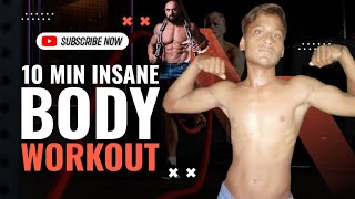 abhishek ars 10 min insane body workout 💪💪💪💪💪 [upl. by Kcam]