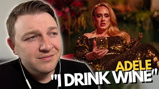 Adele quotI DRINK WINEquot 🍷 Official Music Video  Musical Theatre Coach Reacts [upl. by Aietal52]