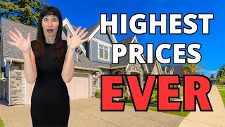 Highest Home Prices Ever Home Values Hit ALLTime High [upl. by Ku]