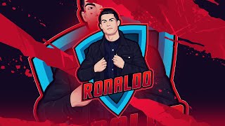 Esport Logo Design  Gaming Logo Design  Ronaldo Gaming Logo [upl. by Liddy340]