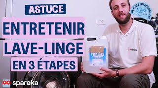 Comment nettoyer votre machine a laver avec du vinaigre blanc [upl. by Zevahc348]