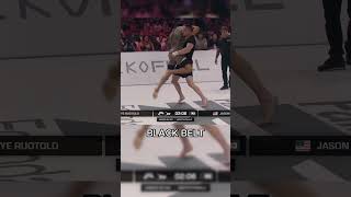 NCAA Wrestler VS JiuJitsu Black Belt😱 viralvideo shorts jiujitsu wrestling [upl. by Osbourn]