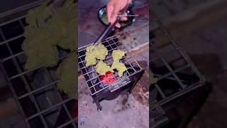 Reshmi kebab on electric firewood stove [upl. by Ossie]