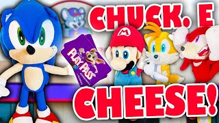 ¡Sonic va a Chuck E Cheese 😄  Sonic and Friends en Español [upl. by Guillema182]