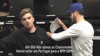 Os The Chainsmokers esperam por ti no RFM Somnii [upl. by Michaela]