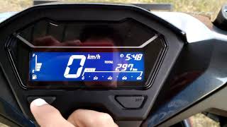 REVIEW SPEEDOMETER HONDA NEW VARIO TECHNO 125 FI 2018 Canggih dan kekinian [upl. by Leva890]