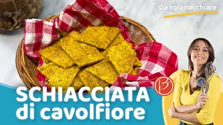 Schiacciata di cavolfiore  Benedetta Parodi Official [upl. by Munafo349]