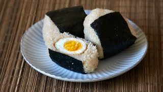 Ajitama Onigiri Ramen Egg Rice Balls  Yukos Kitchen  Japanese Cooking 101 [upl. by Dela]