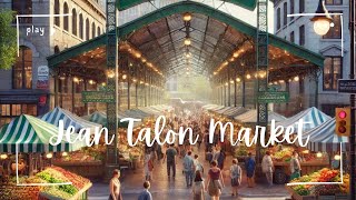 A Complete Tour of JeanTalon Market  A Fall Trip to Montreal  MARCHÉ JeanTalon montreal [upl. by Kimberli]