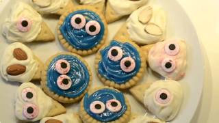 🎃Halloween Snacks  Cookie Monsters Rice Crispy Pumpkins and more 🎃 [upl. by Fuld]