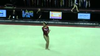 Peng Peng Lee Floor AA  2012 Gymnix [upl. by Adraynek]