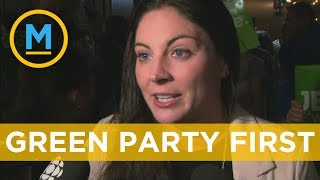 Jenica Atwin reacts to her historic win in Fredericton for the Green Party  Your Morning [upl. by Adnowal202]