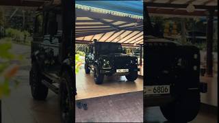 මොන වාහනය නෙත ගැටුනත් හිත නවතින තැන ☺️😈 defender landrover defenderSl [upl. by Yecac]