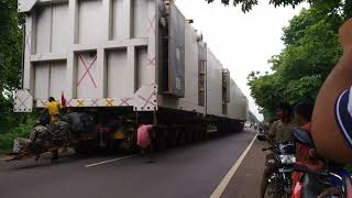 World most Largest Truck in India  138 Wheels truck [upl. by Erimahs]