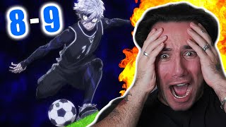 Sports Hater Reacts to BLUE LOCK for THE FIRST TIME Episode 8  9 [upl. by Meredithe]