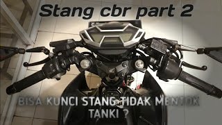 STANG JEPIT CBR150R FACELIFT di CB150R CBR150R part 2 [upl. by Tutankhamen860]