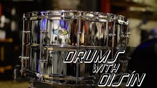 Ludwig Supralite 14x8quot Steel Snare  Drums With Oisín MMTV [upl. by Milzie72]