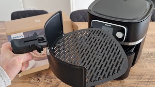 Pizzapan en Grillplaat HD996300 Accessoire voor Philips Airfryer Combi XXL [upl. by Millhon951]