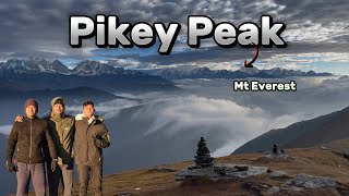 Mountain Trekking In Nepal  Pikey Peak [upl. by Airuam]