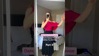 Ballroom dance practice clothes brand review dancewear ballroomdance ballroomdress ballroom [upl. by Anallise55]