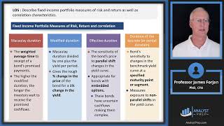 Overview of FixedIncome Portfolio Management 2024 Level III CFA® Exam – Reading 10 [upl. by Randal]