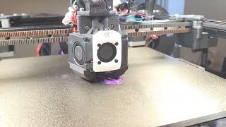 Voron Trident Xol toolhead first print [upl. by Novehc]