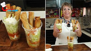 El Negocio De Hoy Prepara Esta Receta De Flautas En Vaso [upl. by Arimaj]