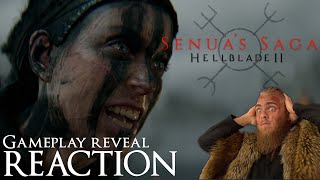 REACTION Senuas Saga Hellblade II  Gameplay reveal [upl. by Culliton]