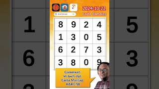 Carta Ramalan 4D Prediction Gd Lotto 102224  Dato Chai ramalan4d gdlotto4dchart 9lotto4D [upl. by Etz870]