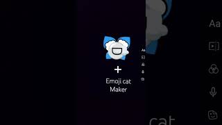 💙💭⚪💭💙emoji cat maker✨ [upl. by Dorothy]