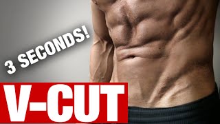 VCut Ab Exercises BETTER IN 3 SECONDS [upl. by Marentic103]