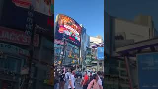 DUNDAS SQUARE DOWNTOWN TORONTO [upl. by Heppman]