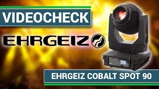 Videocheck  Ehrgeiz Cobalt Plus Spot 90 90W LED Power [upl. by Reel]