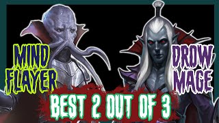 Monster Melee  Mind Flayer vs Drow Mage  GRUDGE MATCH [upl. by Toille]