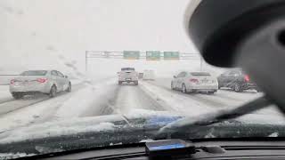 La Tempête Neige En Direct De TORONTOCANADA [upl. by Yasmin]