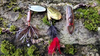 3 Lures you will want to keep in your tackle box Trout Fishing [upl. by Torrell]