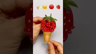 🍦🫠🔴🍓 이모지 믹스Emoji mixing 실리콘테이프 [upl. by Onaicnop]