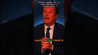 Dupont Aignan quotla vidéosurveillance dans Paris quot shortvideo macron lepen lfi melenchon rn [upl. by Silenay]