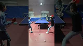 Triple training pingpong pingpongtable tabletennis [upl. by Barcellona702]