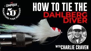 How to tie the Dahlberg Diver with Umpqua Signature Tyer Charlie Craven [upl. by Atik]