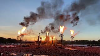 Rammstein  Sonne Live  stadspark Groningen 6 juli 2023 [upl. by Norej777]