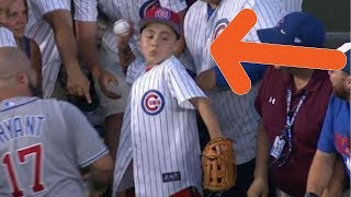 MLB Fans Throwing Homerun Balls Back HD [upl. by Iredale]