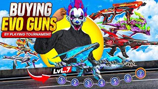 Playing Solo Tournament 🔥 to Purchase Evo Gun 🔫 Skin in Free Fire  First Day 1000 Profit  Ep1 [upl. by Kirkwood]