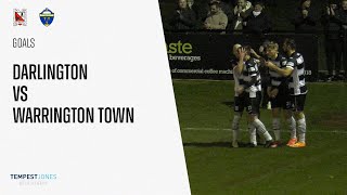 Goals Darlington v Warrington Town [upl. by Frerichs]