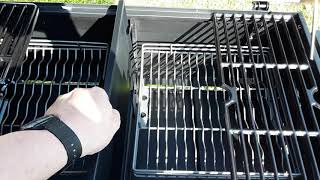 DynaGlo DGN576SNC D Duel Zone Charcoal Grill [upl. by Curhan]