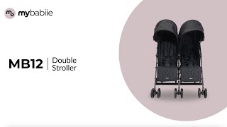 MB12  Get to know the MB12 Double Stroller [upl. by Dygal]