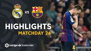 Highlights Real Madrid vs FC Barcelona 01 [upl. by Ross82]