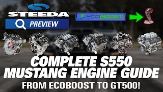 20152021 S550 Mustang Engine Guide  Steeda Preview [upl. by Harikahs]