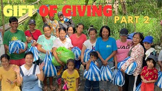 Gift Giving to the mountainous area of ILOILO PROVINCE [upl. by Teteak]